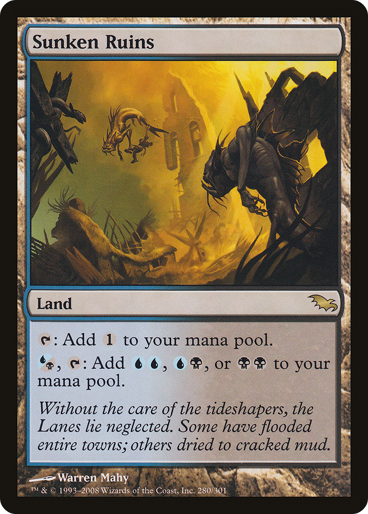 Sunken Ruins (SHM-280) [Shadowmoor] Foil