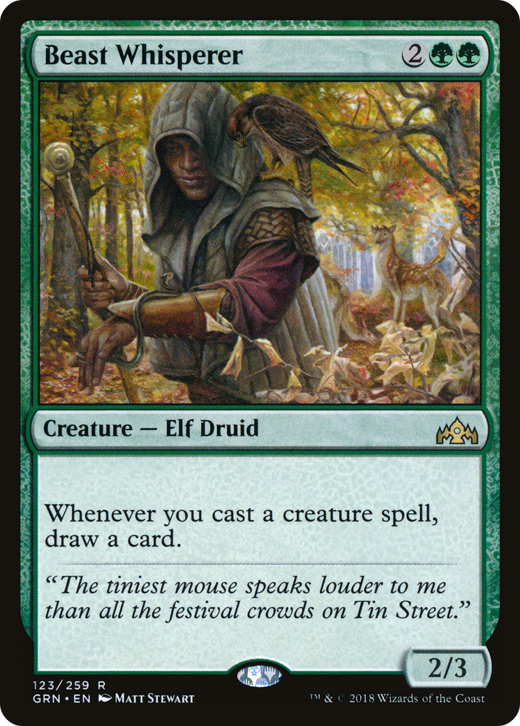 Beast Whisperer (GRN-123) [Guilds of Ravnica]