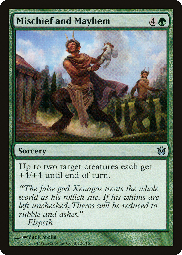 Mischief and Mayhem (BNG-126) [Born of the Gods] Foil