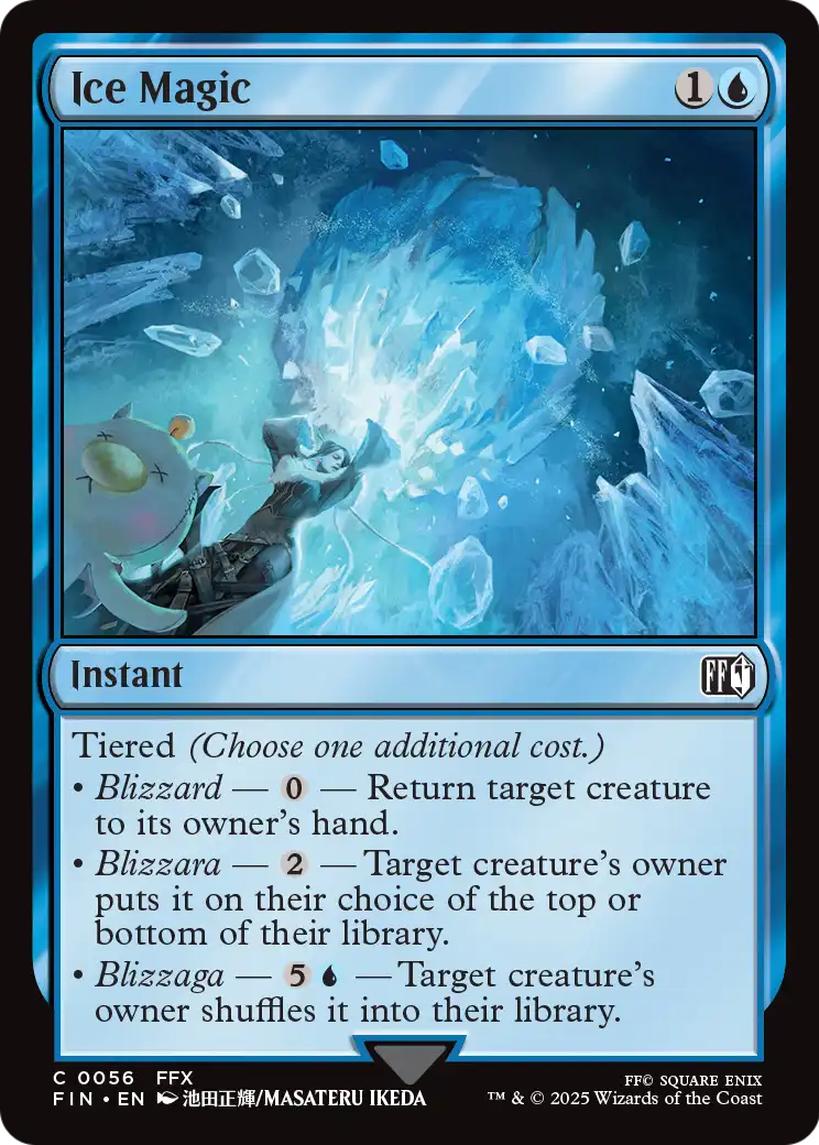 Ice Magic (FIN-056) [FINAL FANTASY]