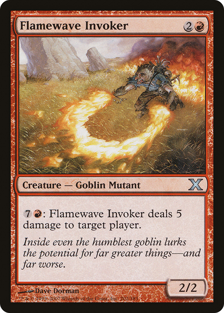 Flamewave Invoker (10E-202) [Tenth Edition]