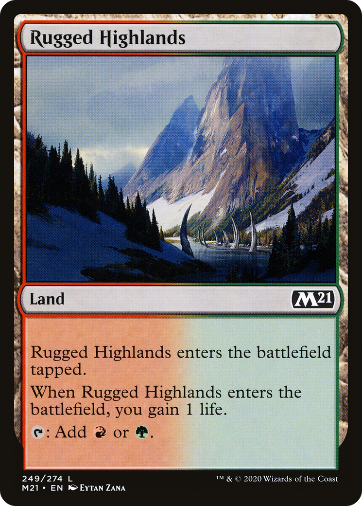 Rugged Highlands (M21-249) [Core Set 2021]