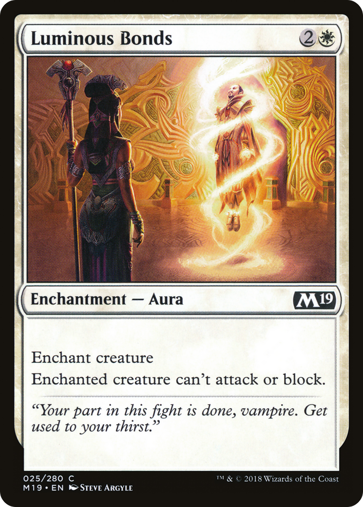 Luminous Bonds (M19-025) [Core Set 2019] Foil