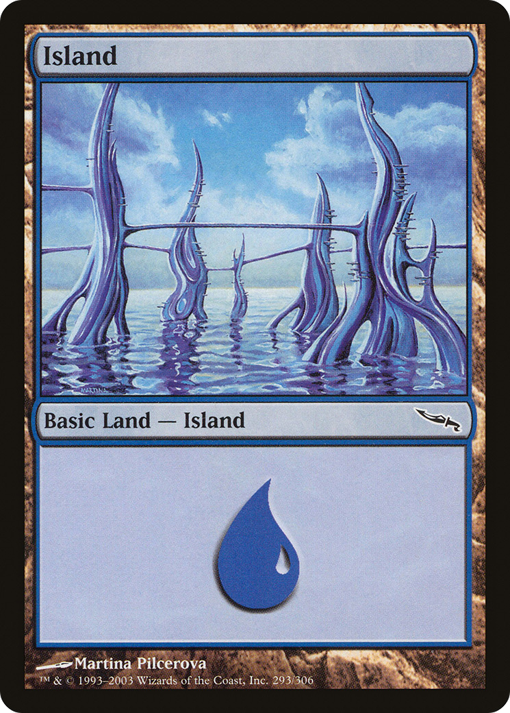 Island (MRD-293) [Mirrodin]