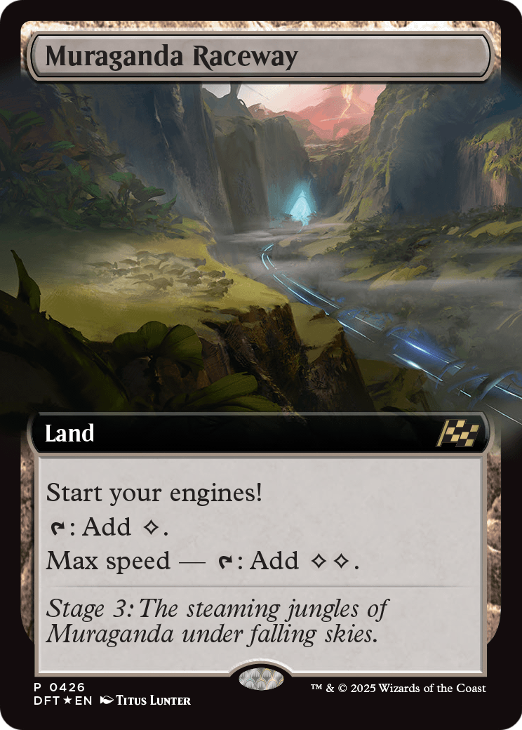 Muraganda Raceway (DFT-426) (Extended Art) [Aetherdrift] Foil