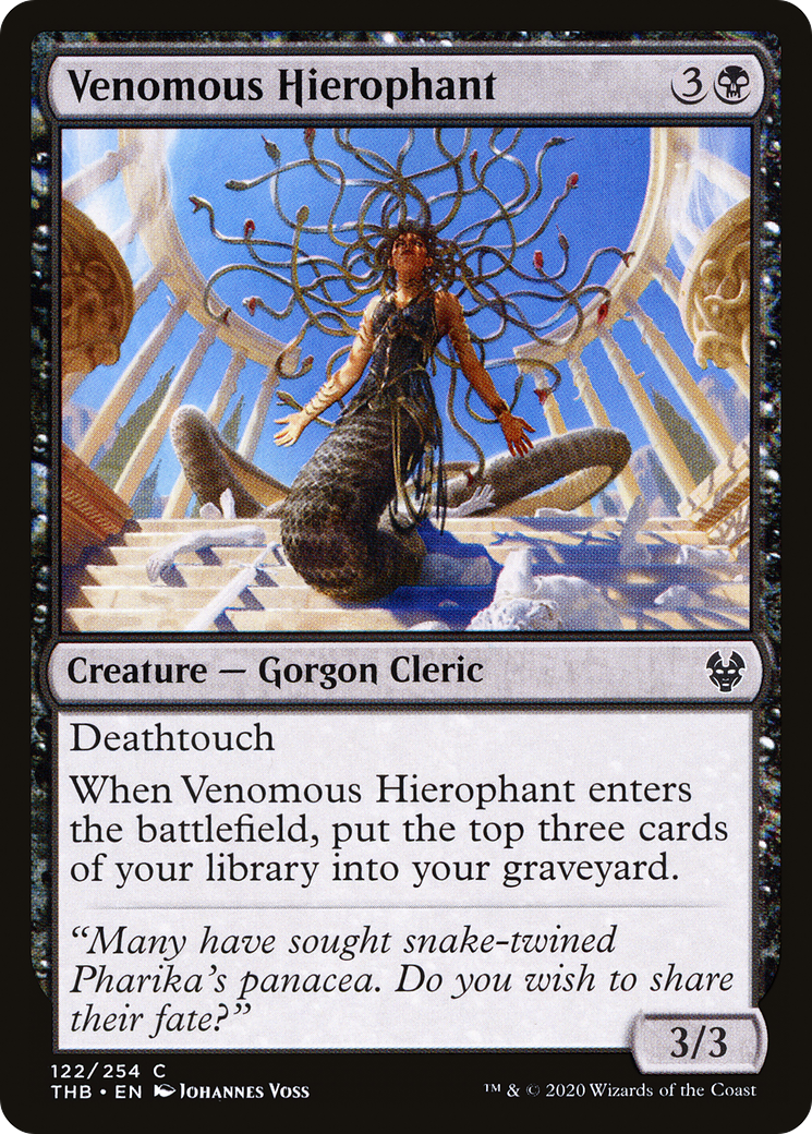 Venomous Hierophant (THB-122) [Theros Beyond Death]