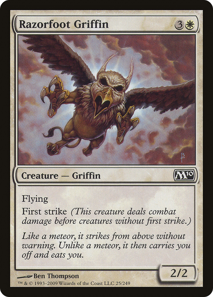 Razorfoot Griffin (M10-025) [Magic 2010] Foil