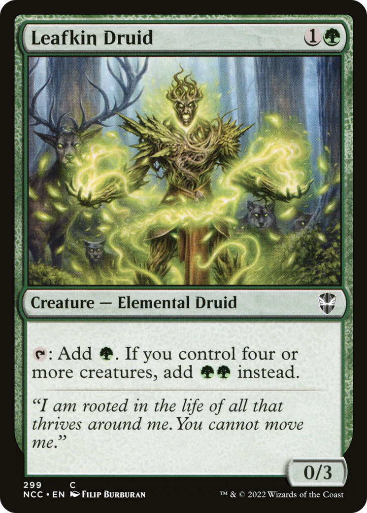 Leafkin Druid (NCC-299) [New Capenna Commander]