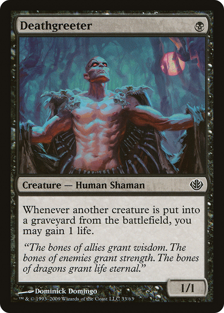 Deathgreeter (DDD-033) [Duel Decks: Garruk vs. Liliana]