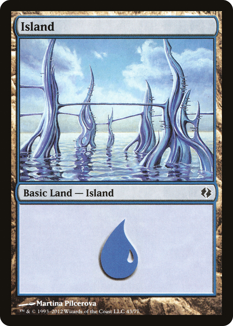 Island (DDI-043) [Duel Decks: Venser vs. Koth]