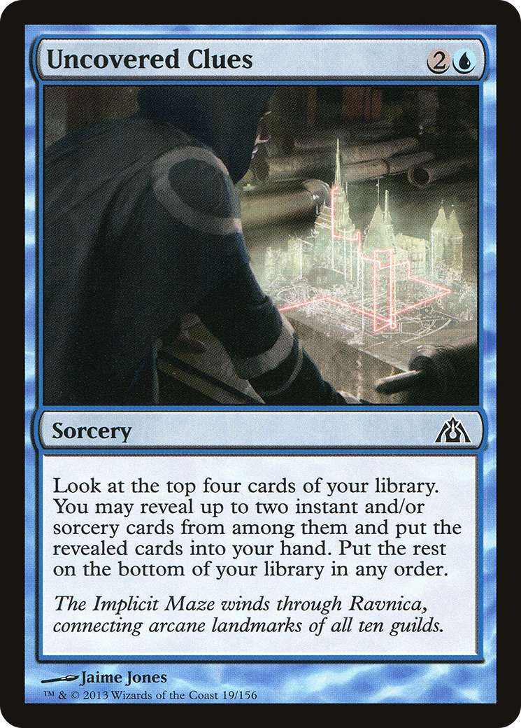 Uncovered Clues (DGM-019) [Dragon's Maze] Foil