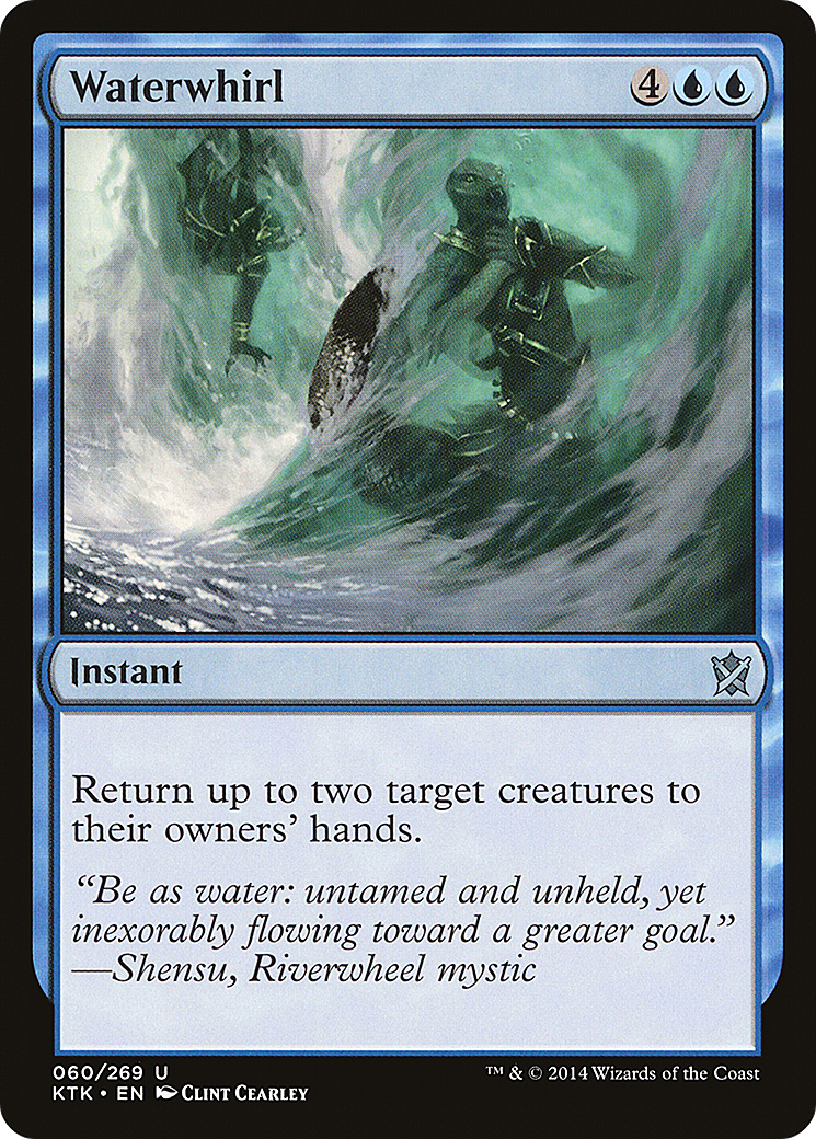 Waterwhirl (KTK-060) [Khans of Tarkir]