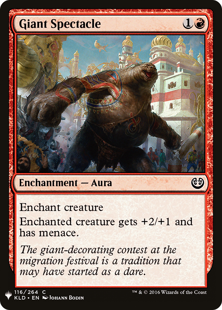 Giant Spectacle (LIST-KLD-116) [The List]