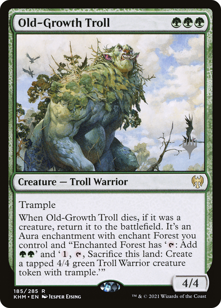 Old-Growth Troll (PPKHM-185) [Promo Pack: Kaldheim Promos]