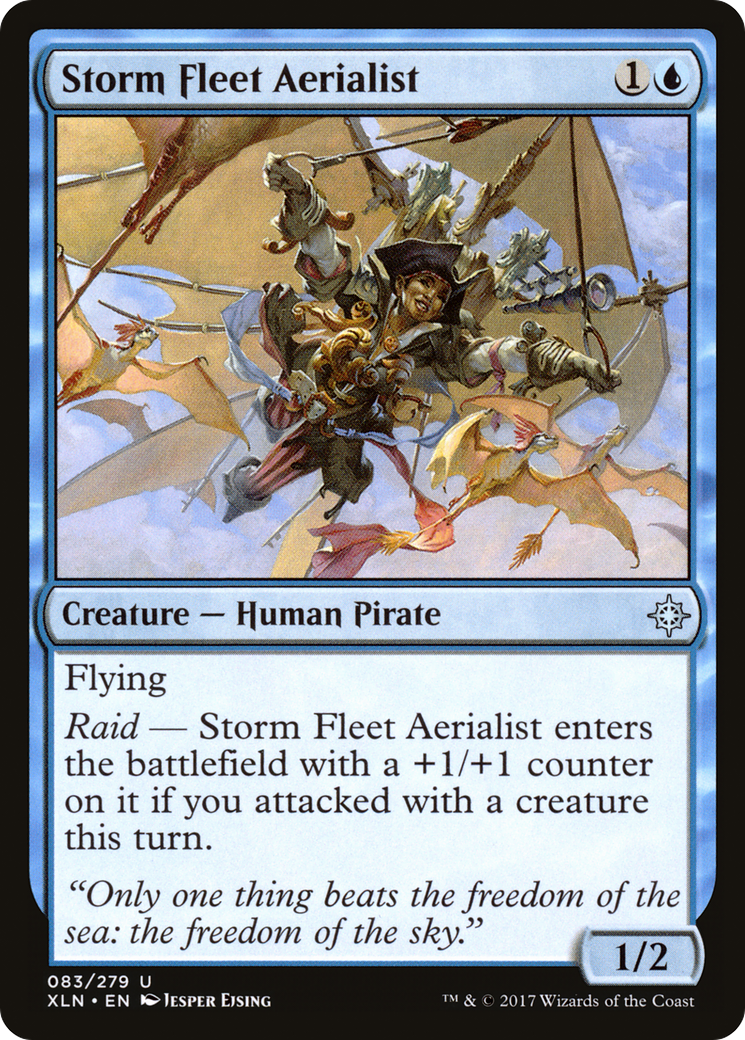 Storm Fleet Aerialist (XLN-083) [Ixalan] Foil