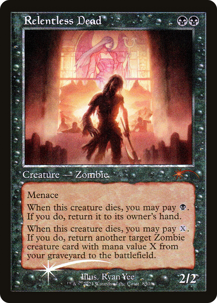 Relentless Dead (SLD-850) [Secret Lair Drop] Foil
