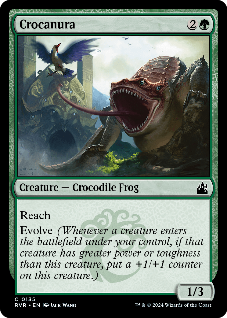 Crocanura (RVR-135) [Ravnica Remastered] Foil
