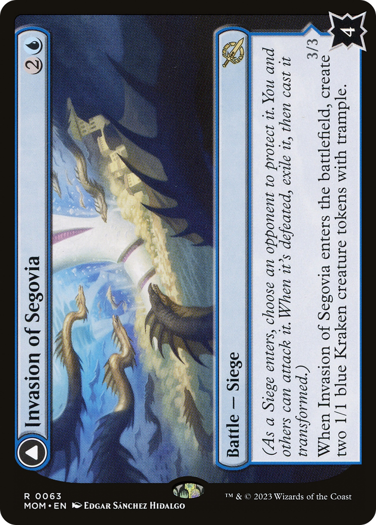 Invasion of Segovia (MOM-063) [March of the Machine] Foil