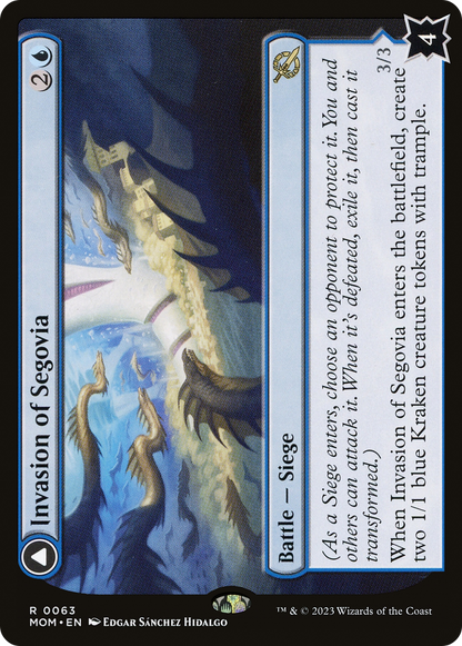 Invasion of Segovia (MOM-063) [March of the Machine] Foil