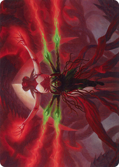 All Will Be One // All Will Be One (AONE-025) (Borderless) [Phyrexia: All Will Be One Art Series]
