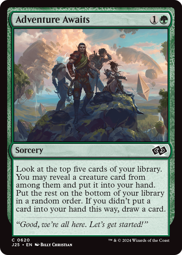 Adventure Awaits (J25-620) [Foundations Jumpstart]