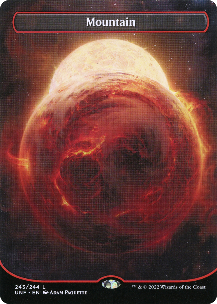 Mountain (UNF-243) (Borderless) [Unfinity] Foil