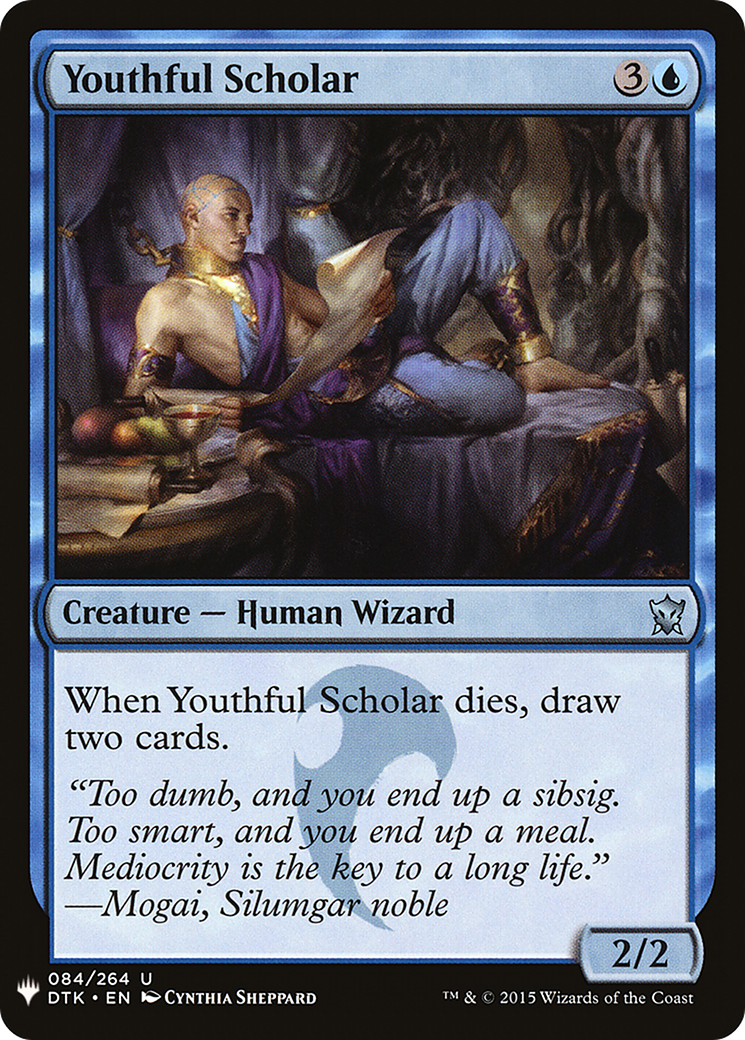 Youthful Scholar (LIST-DTK-84) [The List]