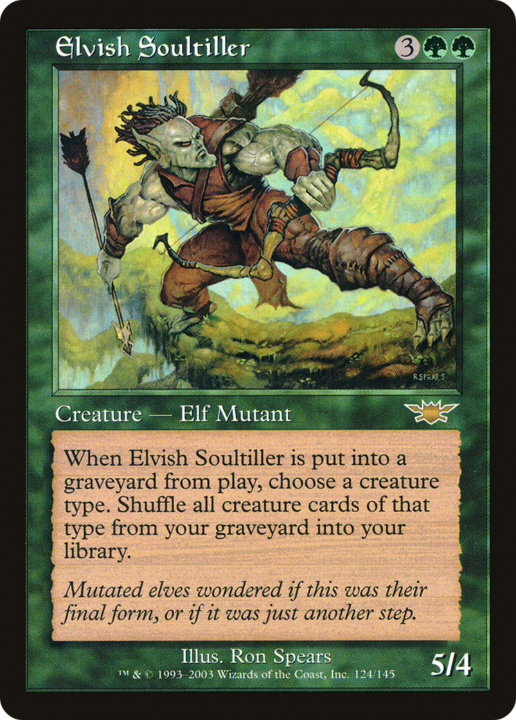 Elvish Soultiller (LGN-124) [Legions] Foil
