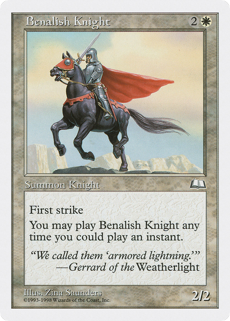 Benalish Knight (ATH-073) [Anthologies]