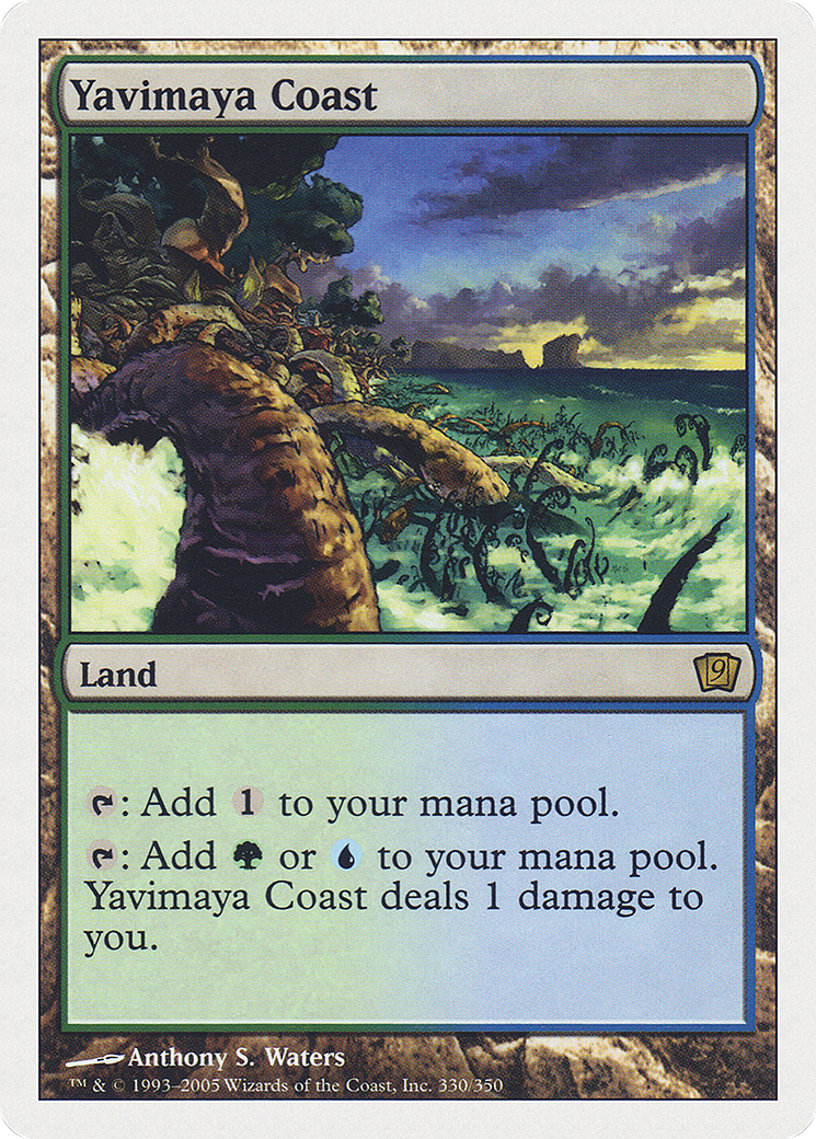 Yavimaya Coast (9ED-330) [9th Edition]