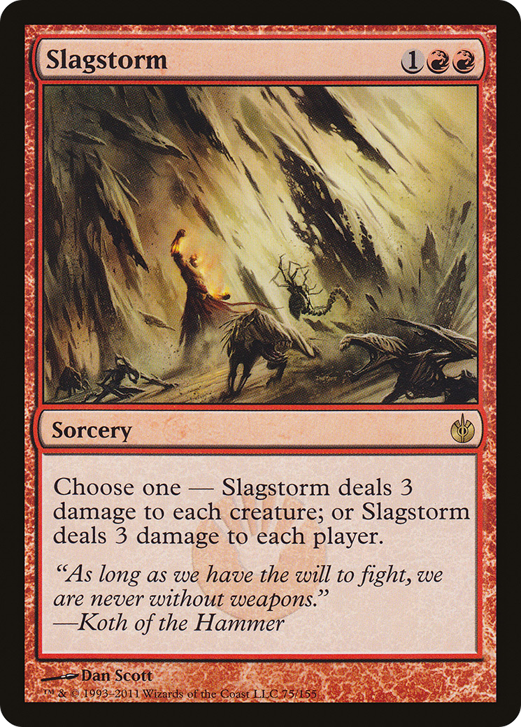 Slagstorm (MBS-075) [Mirrodin Besieged] Foil