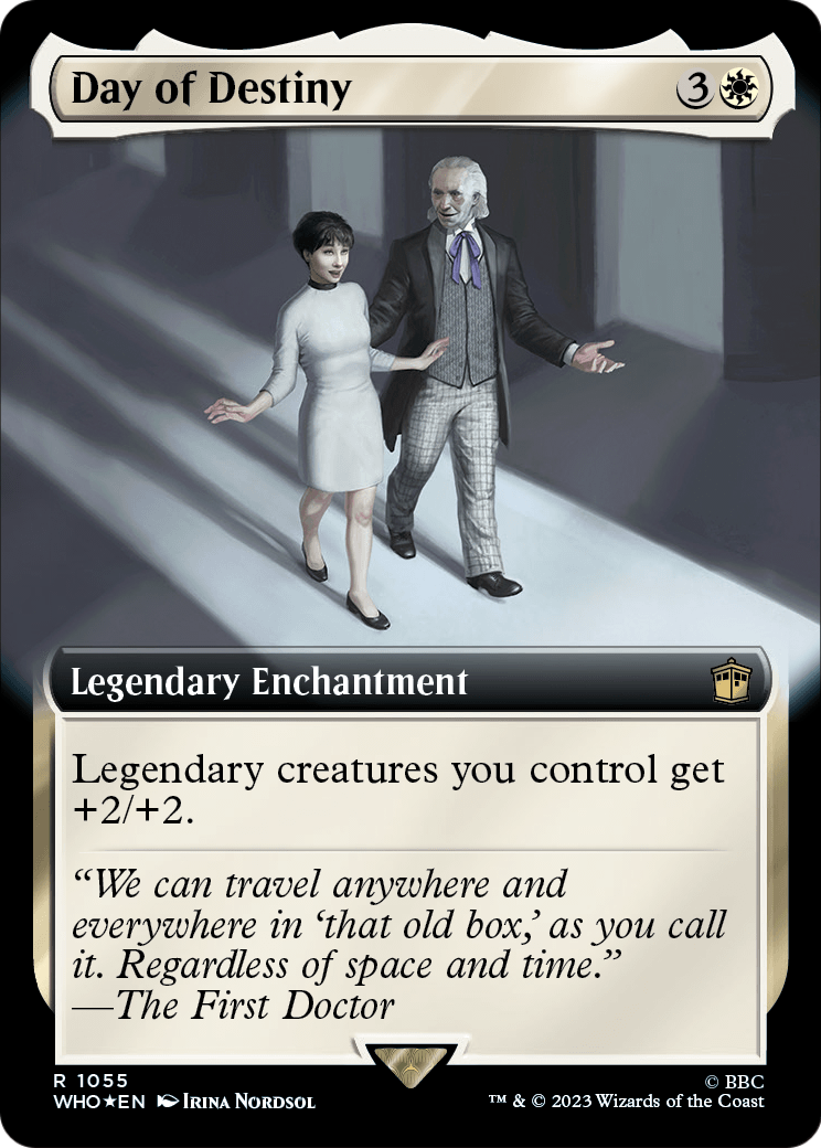 Day of Destiny (Extended Art) (Surge Foil) (WHO-1055) [Doctor Who] Foil