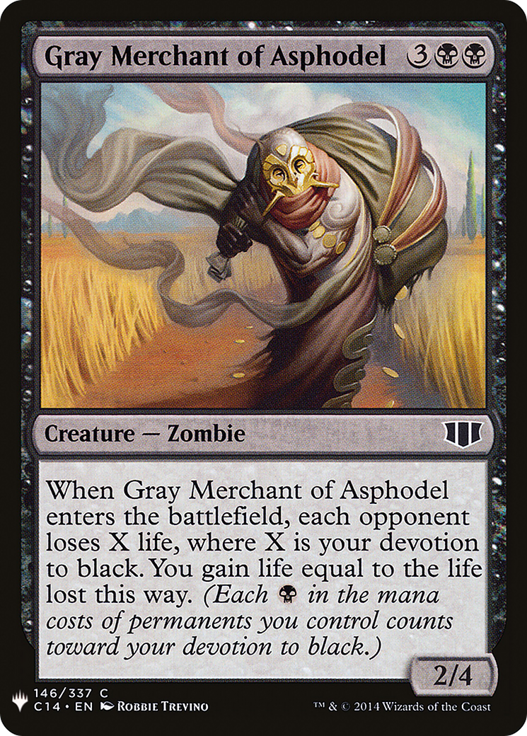 Gray Merchant of Asphodel (LIST-C14-146) [The List]