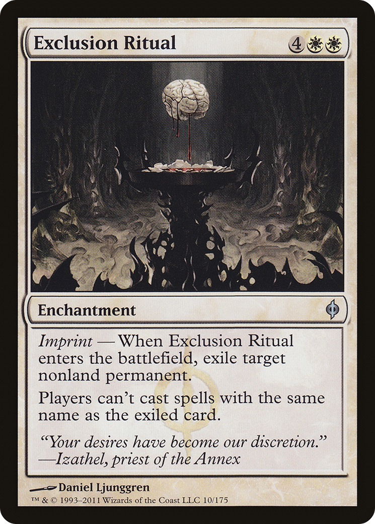Exclusion Ritual (NPH-010) [New Phyrexia]