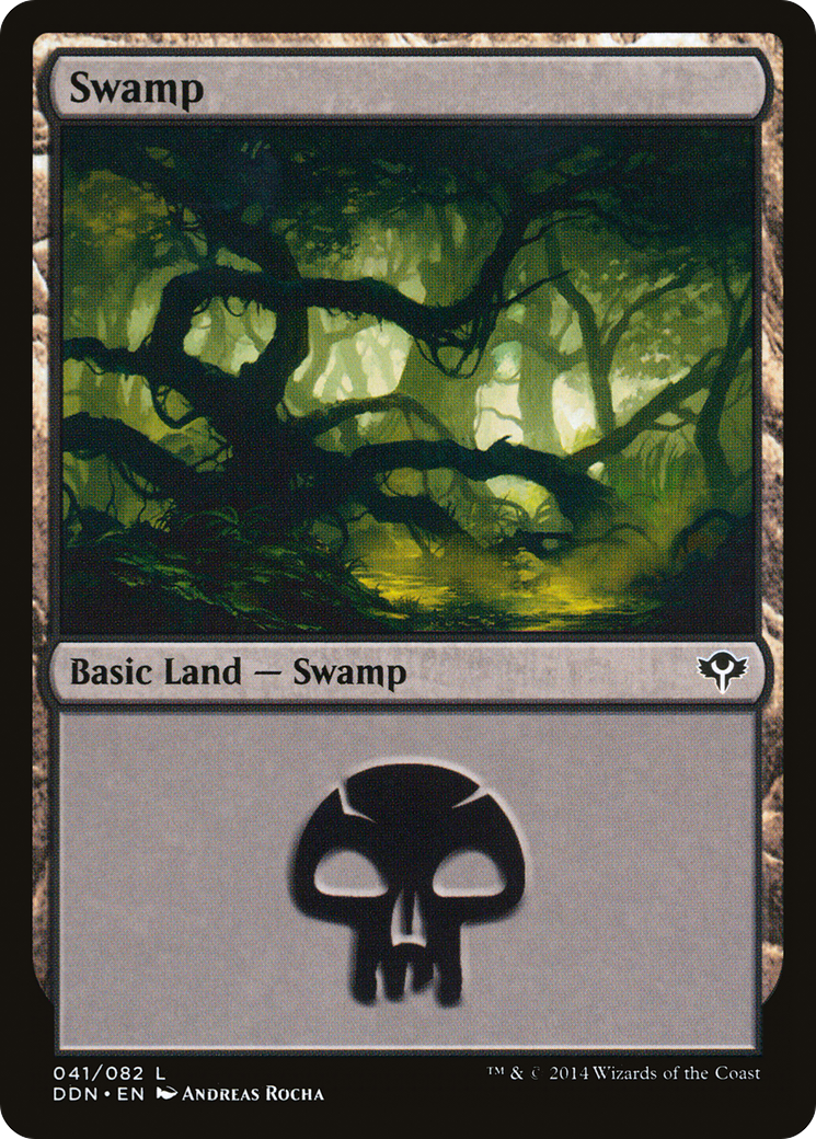 Swamp (DDN-041) [Duel Decks: Speed vs. Cunning]