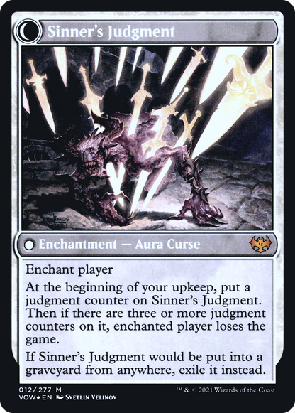 Faithbound Judge (PRE-012) [Innistrad: Crimson Vow Promos] Foil