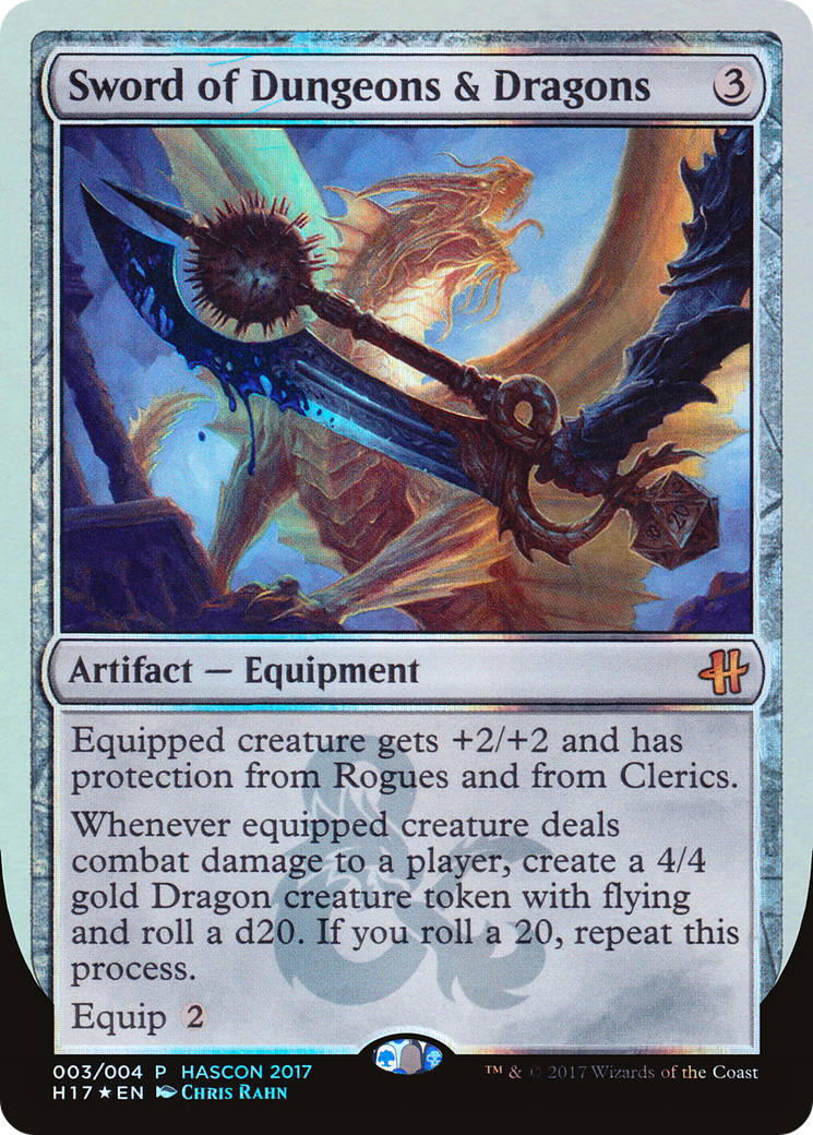 Sword of Dungeons & Dragons (MEDIA-003) [HasCon 2017] Foil
