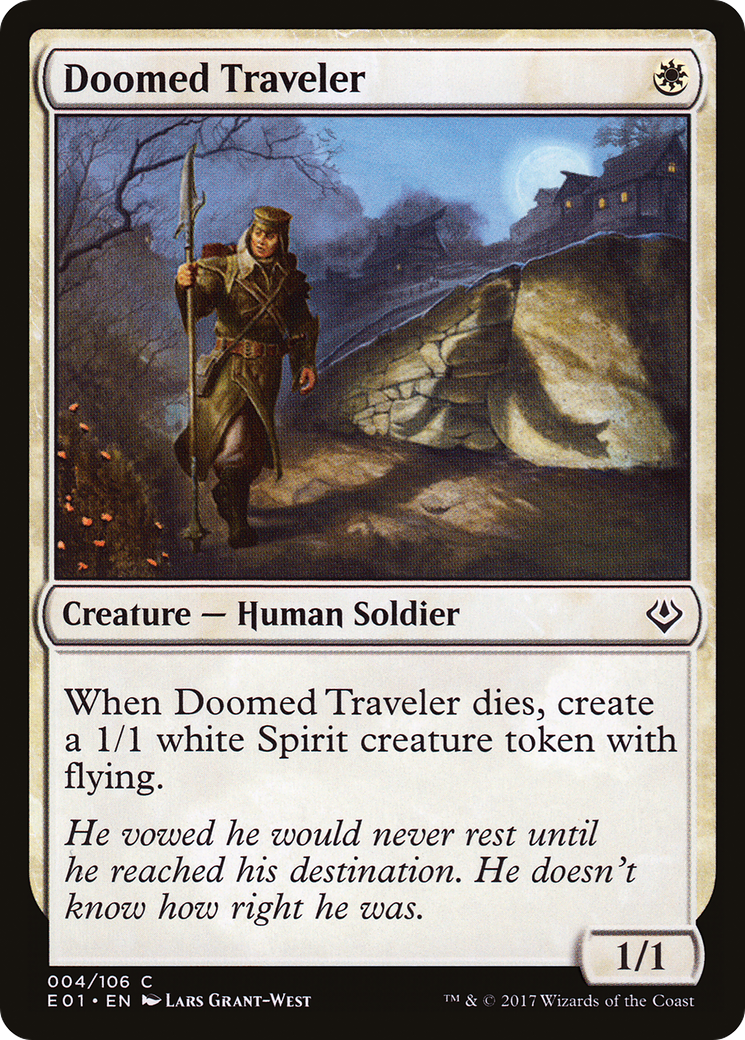 Doomed Traveler (AC2-004) [Archenemy: Nicol Bolas]