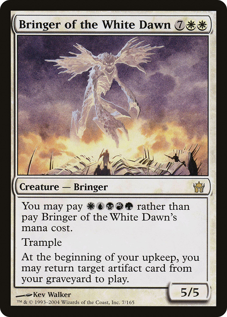 Bringer of the White Dawn (5DN-007) [Fifth Dawn] Foil