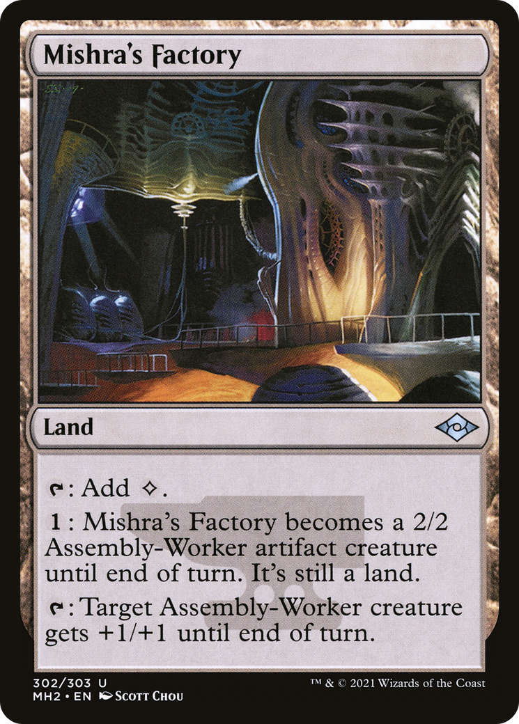 Mishra's Factory (MH2-302) [Modern Horizons 2] Etched Foil