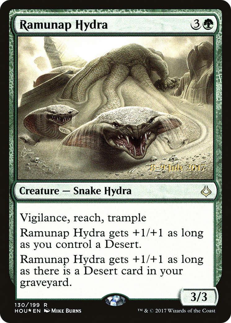 Ramunap Hydra (PRE-130S) [Hour of Devastation Promos] Foil