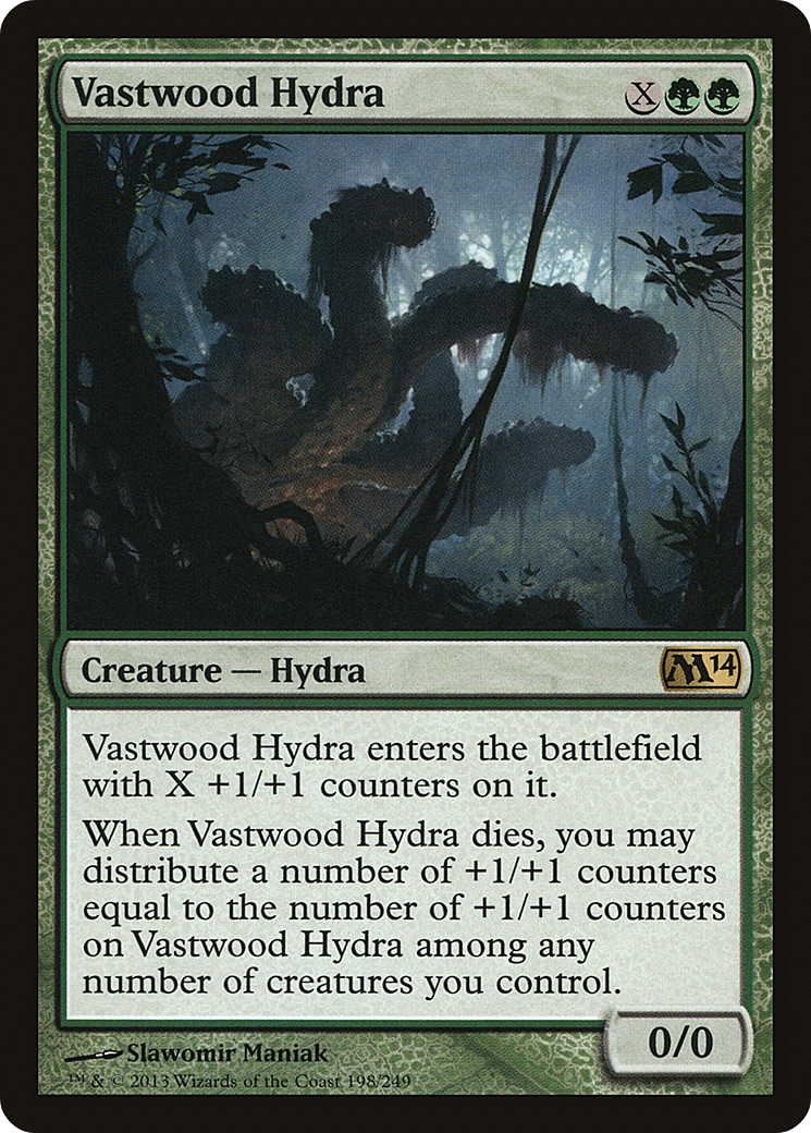 Vastwood Hydra (M14-198) [Magic 2014]