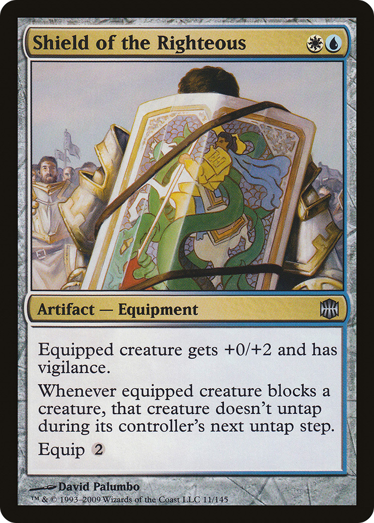 Shield of the Righteous (ARB-011) [Alara Reborn] Foil