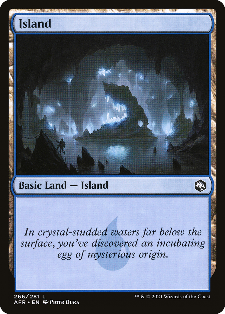 Island (AFR-266) [Adventures in the Forgotten Realms] Foil
