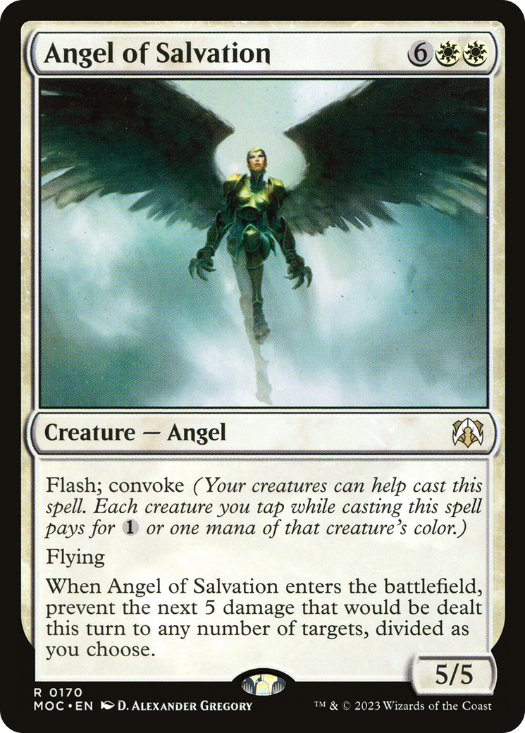 Angel of Salvation (MOC-170) [March of the Machine Commander]