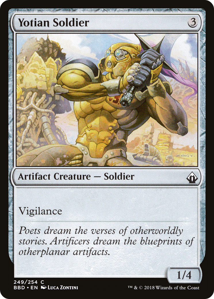 Yotian Soldier (BBD-249) [Battlebond] Foil