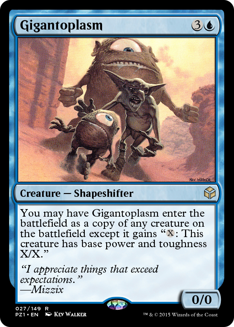 Gigantoplasm (PZ1-027) [Legendary Cube Prize Pack] Foil