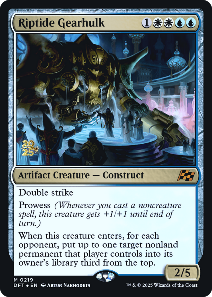 Riptide Gearhulk (PRE-219) [Prerelease Cards] Foil