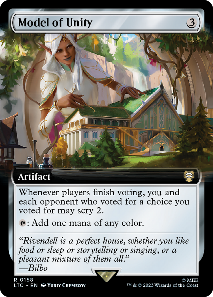 Model of Unity (Extended Art) (LTC-158) [Tales of Middle-earth Commander] Foil