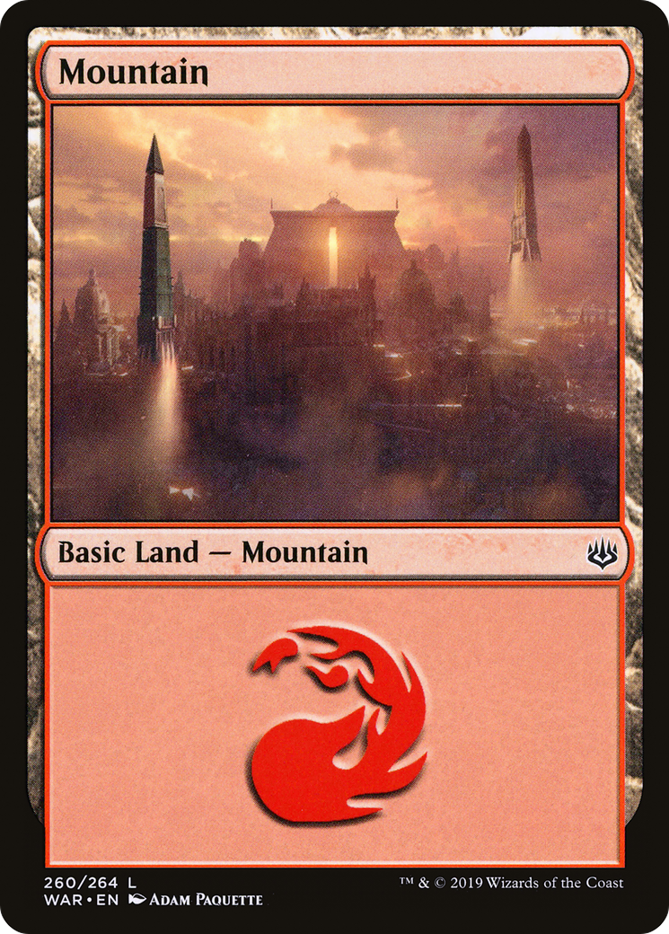 Mountain (WAR-260) [War of the Spark]